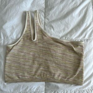 OFFLINE By Aerie Seamless One Shoulder Longline Sports Bra
